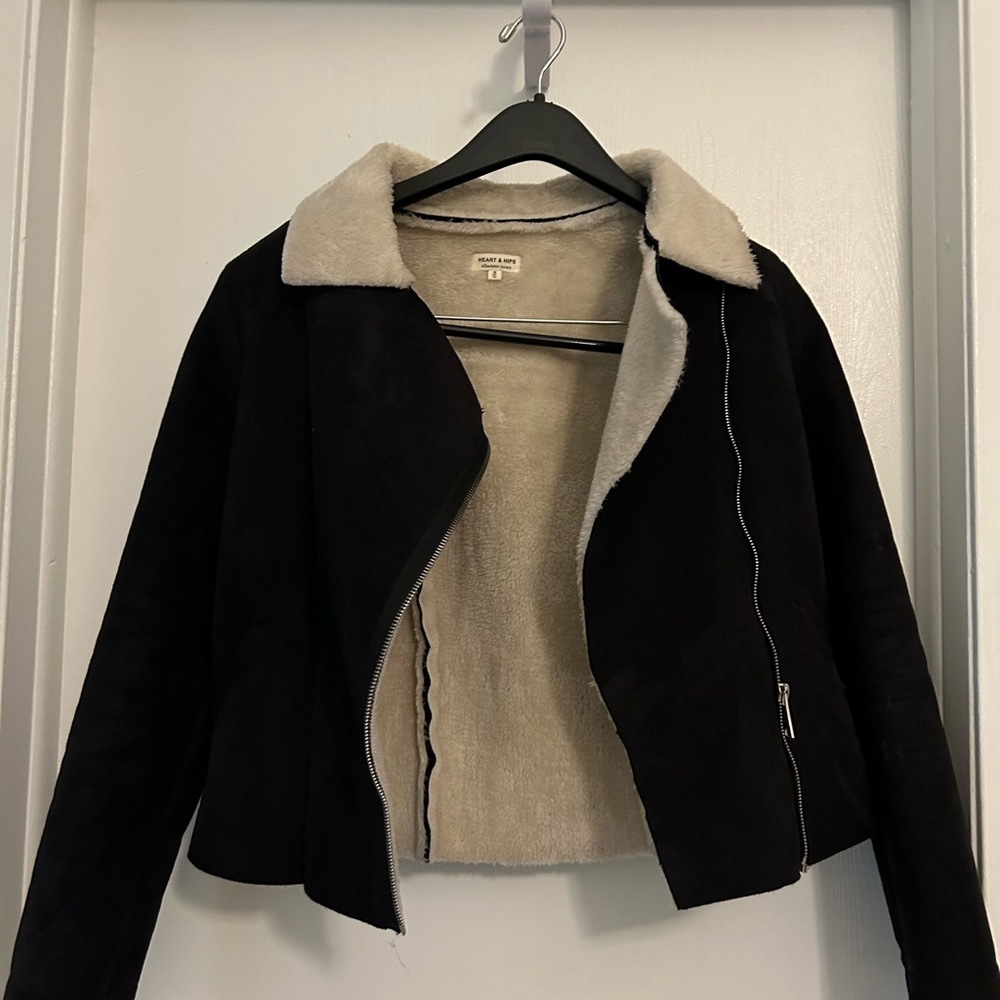 Corduroy Sherpa jacket Heart & Hips